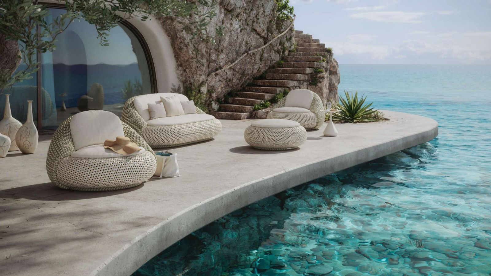 Conjunto Premium Para Área Externa