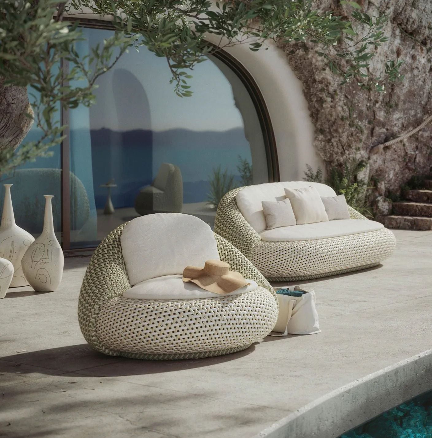 Conjunto Premium Para Área Externa