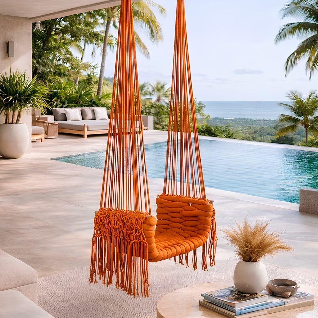 Balanço em Tricô Náutico.