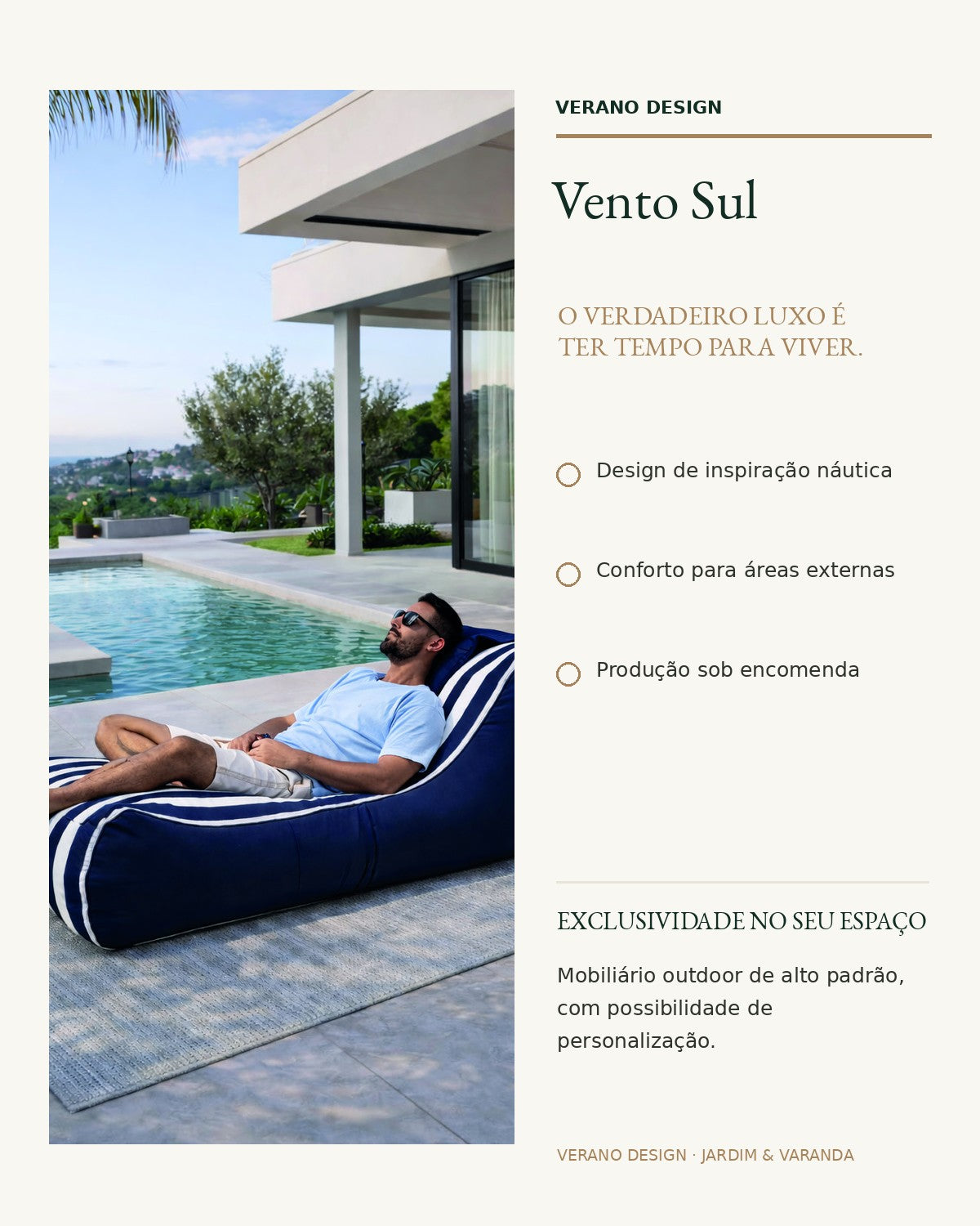 Vento Sul, arte editorial com características comerciais da Verano Design